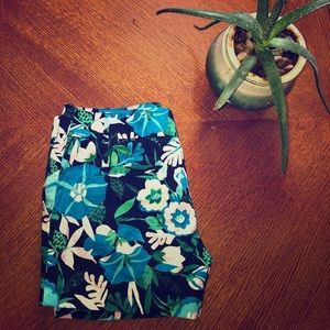 LOFT floral shorts